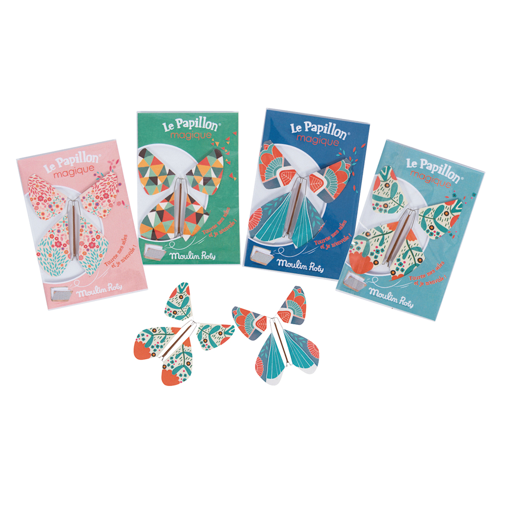 Moulin Roty - Magisk sommerfugl – Flyvende overraskelse