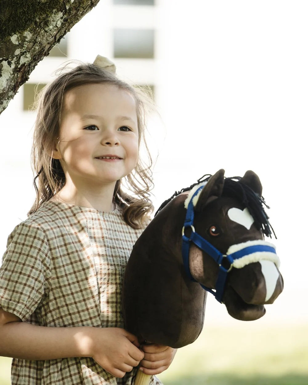 My Hobby Horse - Kæphest Junior – brun med sort manke