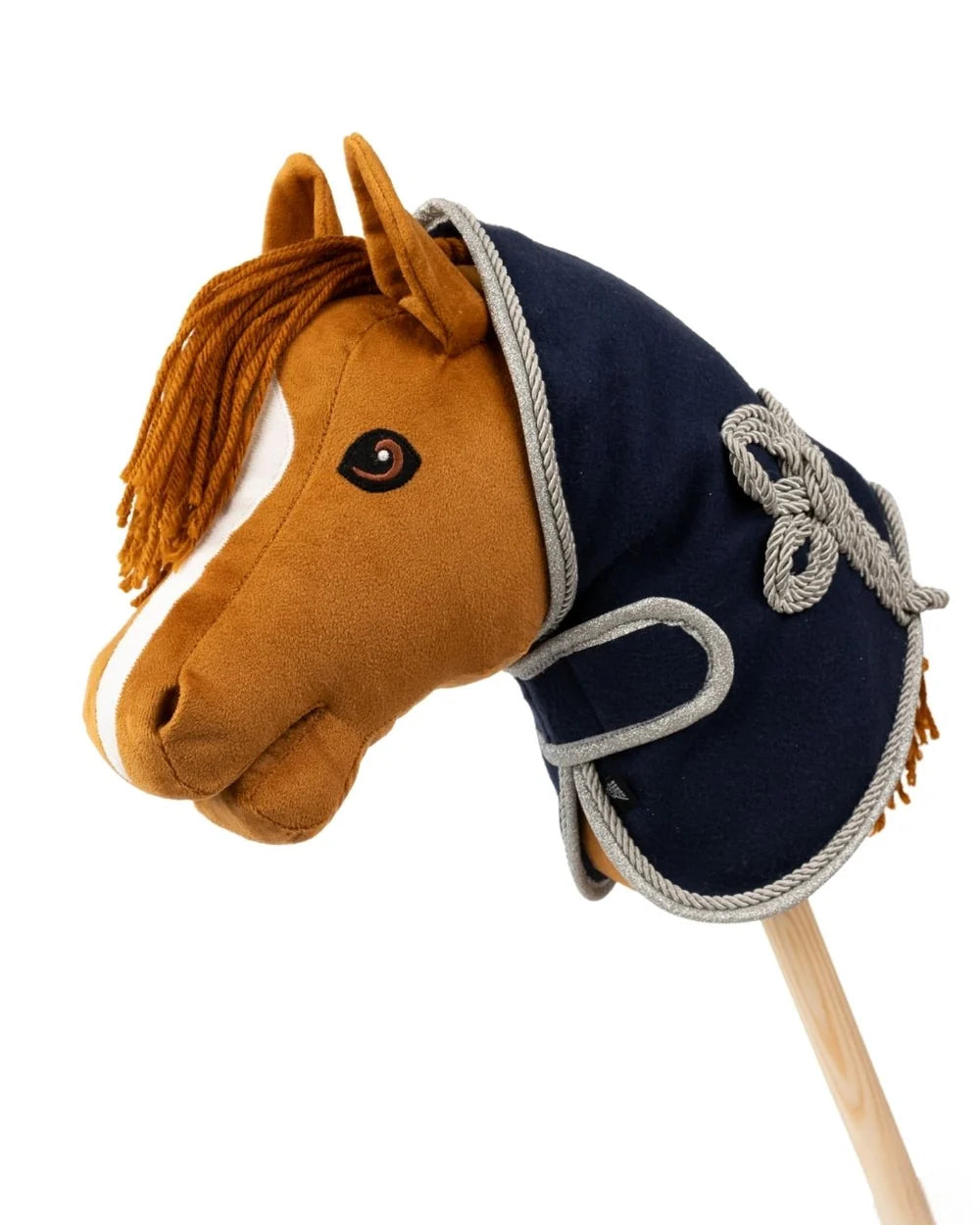My Hobby Horse - Navy fleecedækken til kæphest