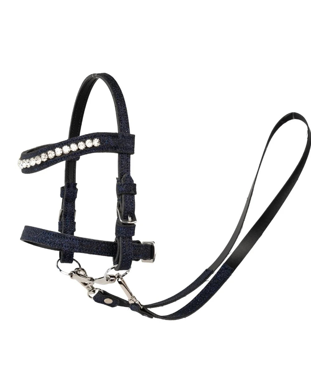 My Hobby Horse - Navy glittertrense til kæphest med sten