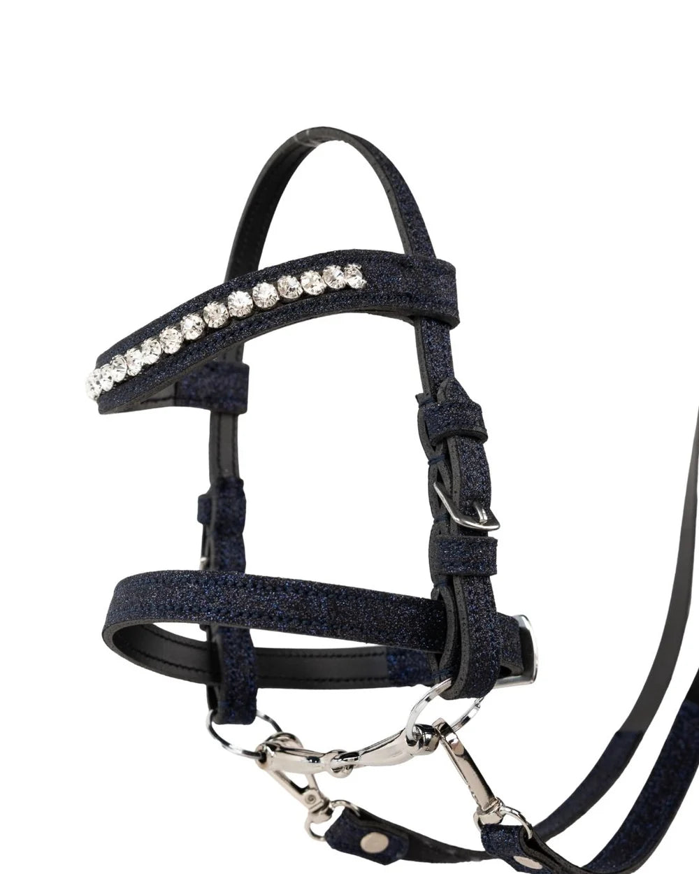 My Hobby Horse - Navy glittertrense til kæphest med sten
