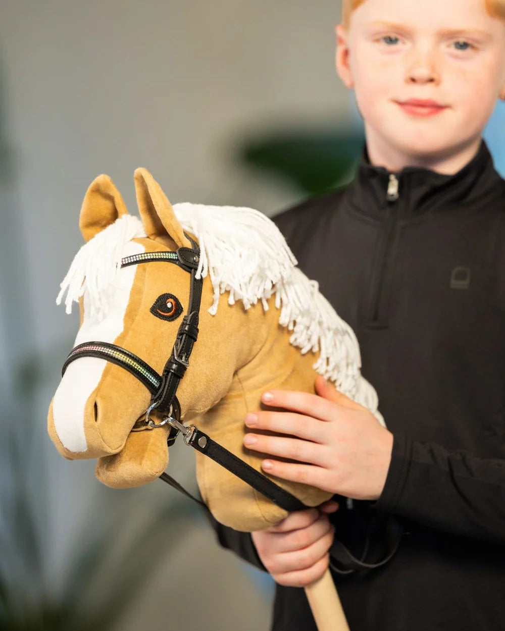 My Hobby Horse - Trense til kæphest med regnbueglimmer