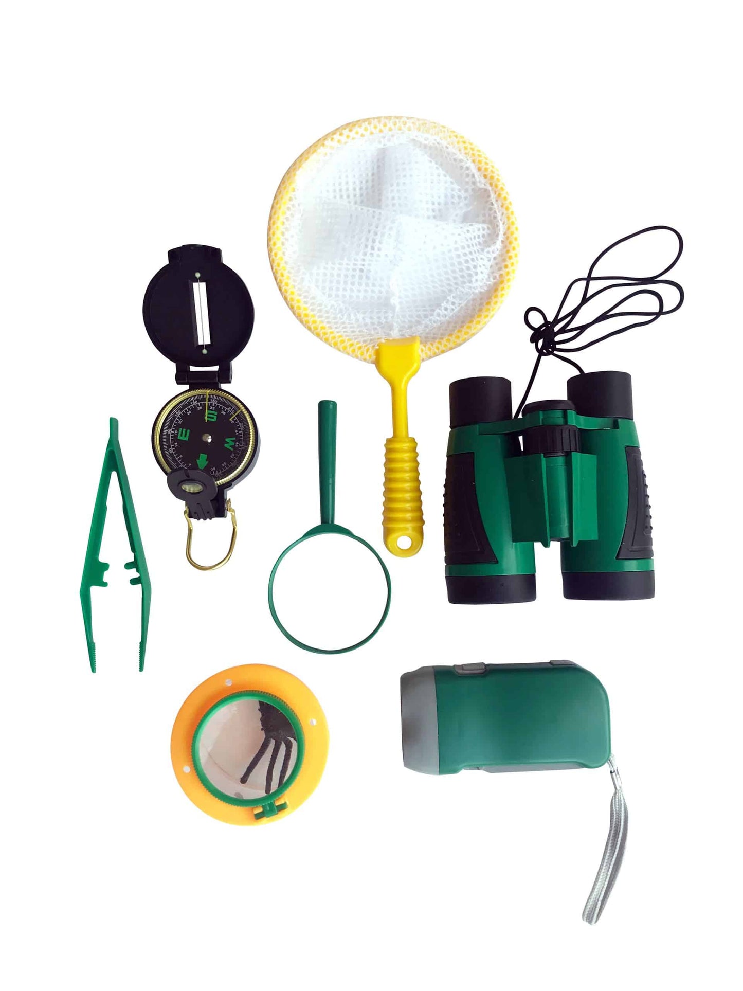 Naturudforskningssæt, rygsæk med 7 dele