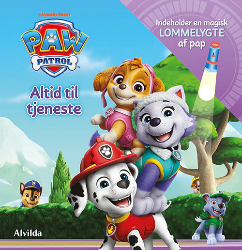 Paw Patrol Skye - Altid til tjeneste (bog med lommelygte i pap)