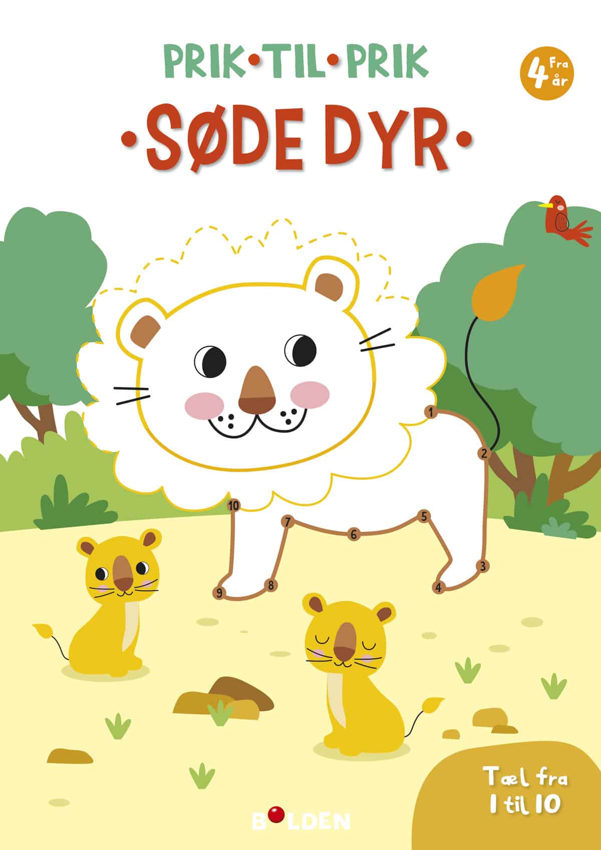 Prik til prik - 1-10 (søde dyr)