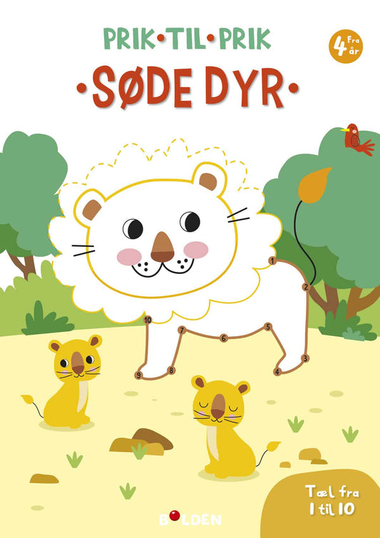 Prik til prik - 1-10 (søde dyr)