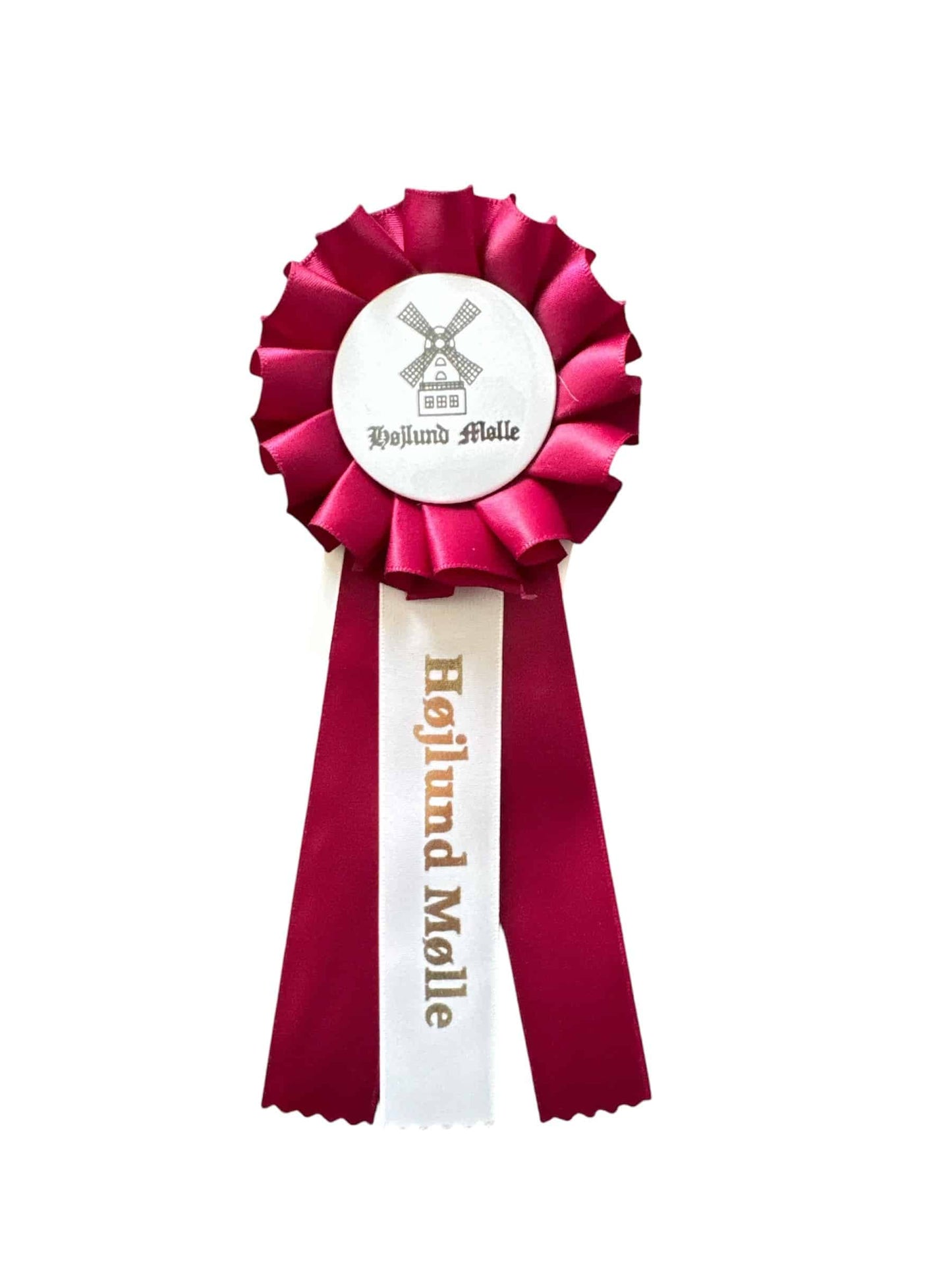 Roset til kæphest, vinrød