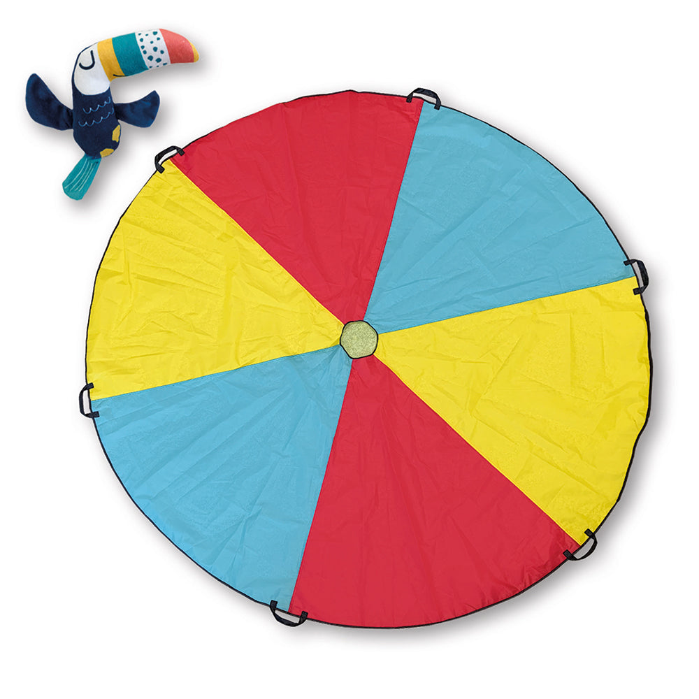 SES Creative - Tukan, der springer i faldskærm