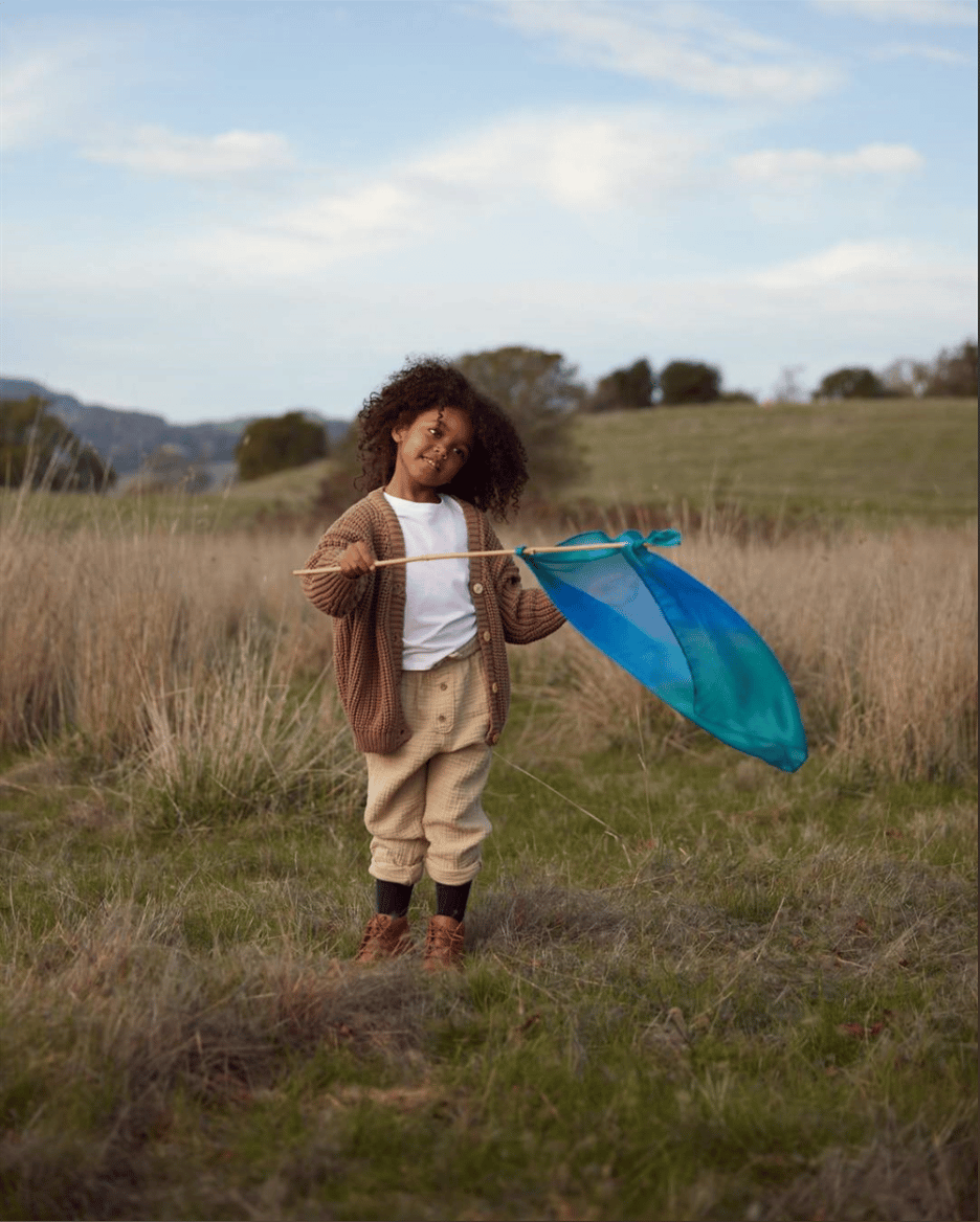 Sarahs Silks Legesilke 53 x 53 cm - Skov 2