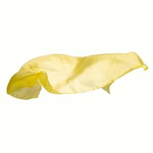 Sarahs Silks -Legesilke 53x53 cm - gul