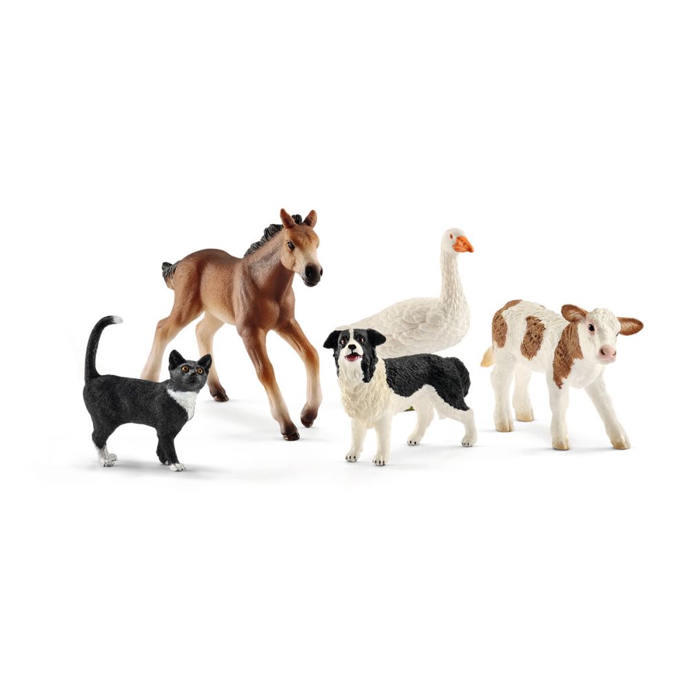 Schleich 5 Farm World animals