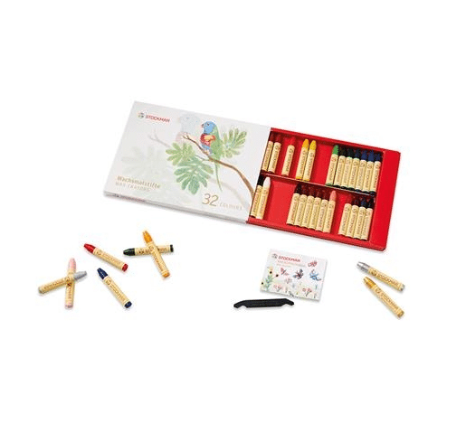 Stockmar - Farvestifter 32 stk. i kartonæske