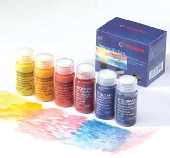 Stockmar Akvarel 20 ml – 6 farver (Basis sortiment)