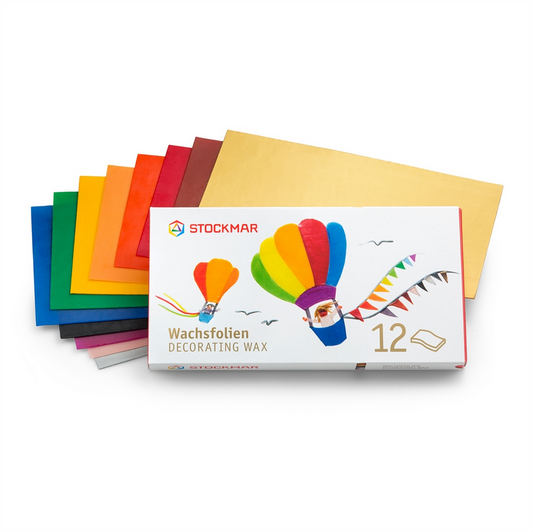 Stockmar Dekorationsvoks 100 x 200 mm – 12 stk.
