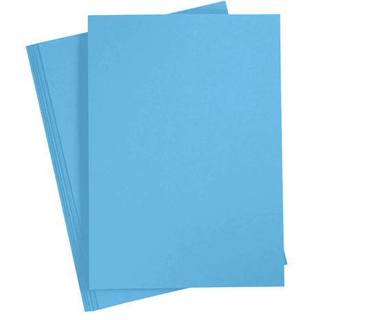 Svanemærket karton klar blå