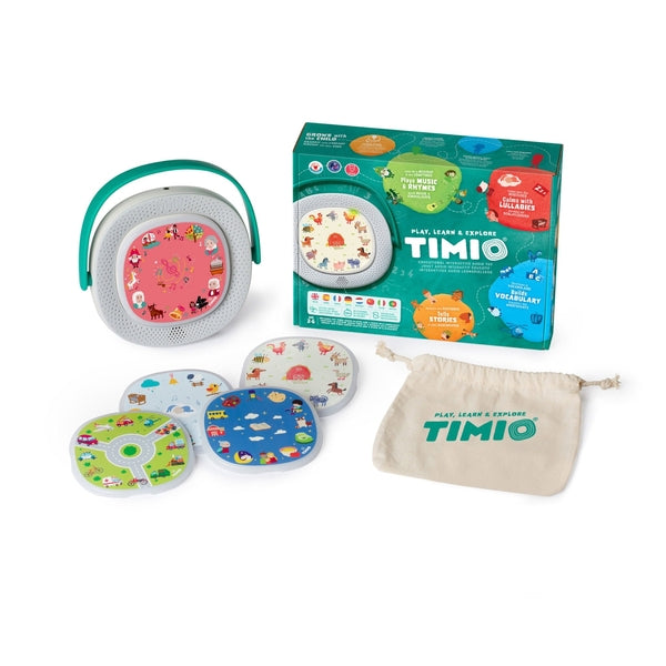 TIMIO - Startpakke med 5 læringsdiscs – Tysk version