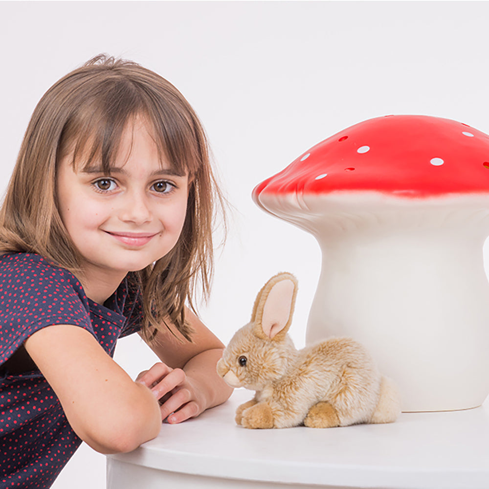 Teddy Hermann – Siddende kanin beige 18 cm