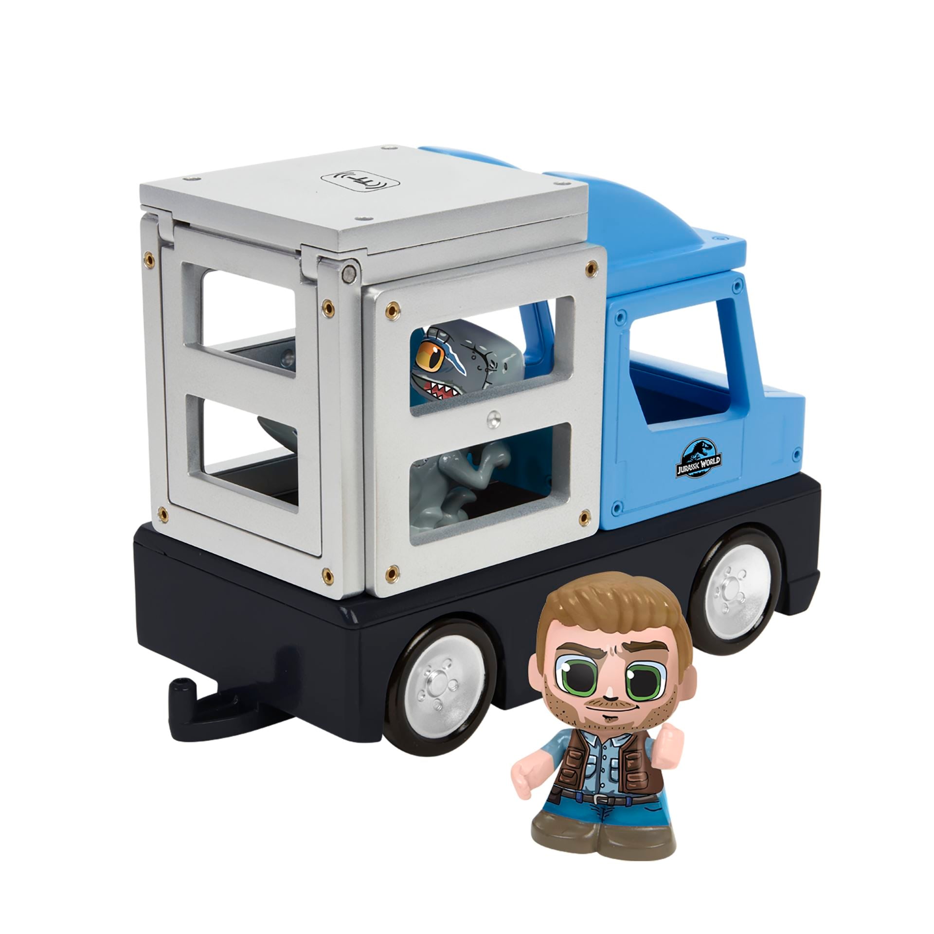 Tile Town - Jurassic World Dino Redning, Magnetisk byggesæt 22 dele