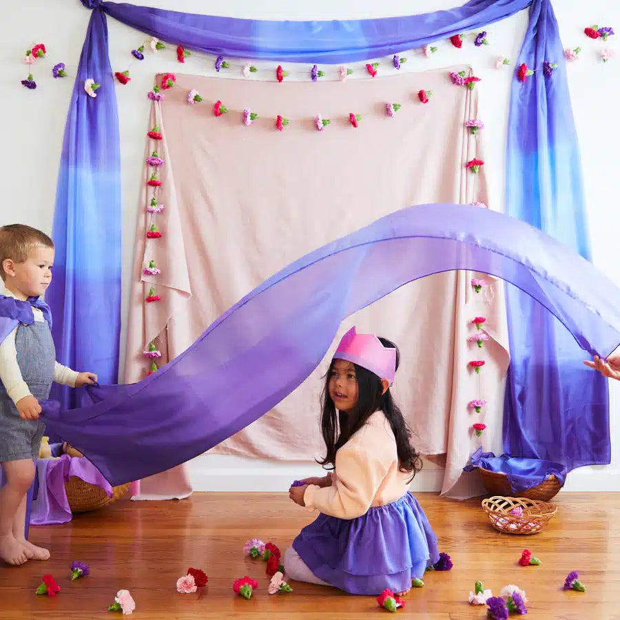 Sarahs Silks -Legesilke 90x190 cm - butterfly