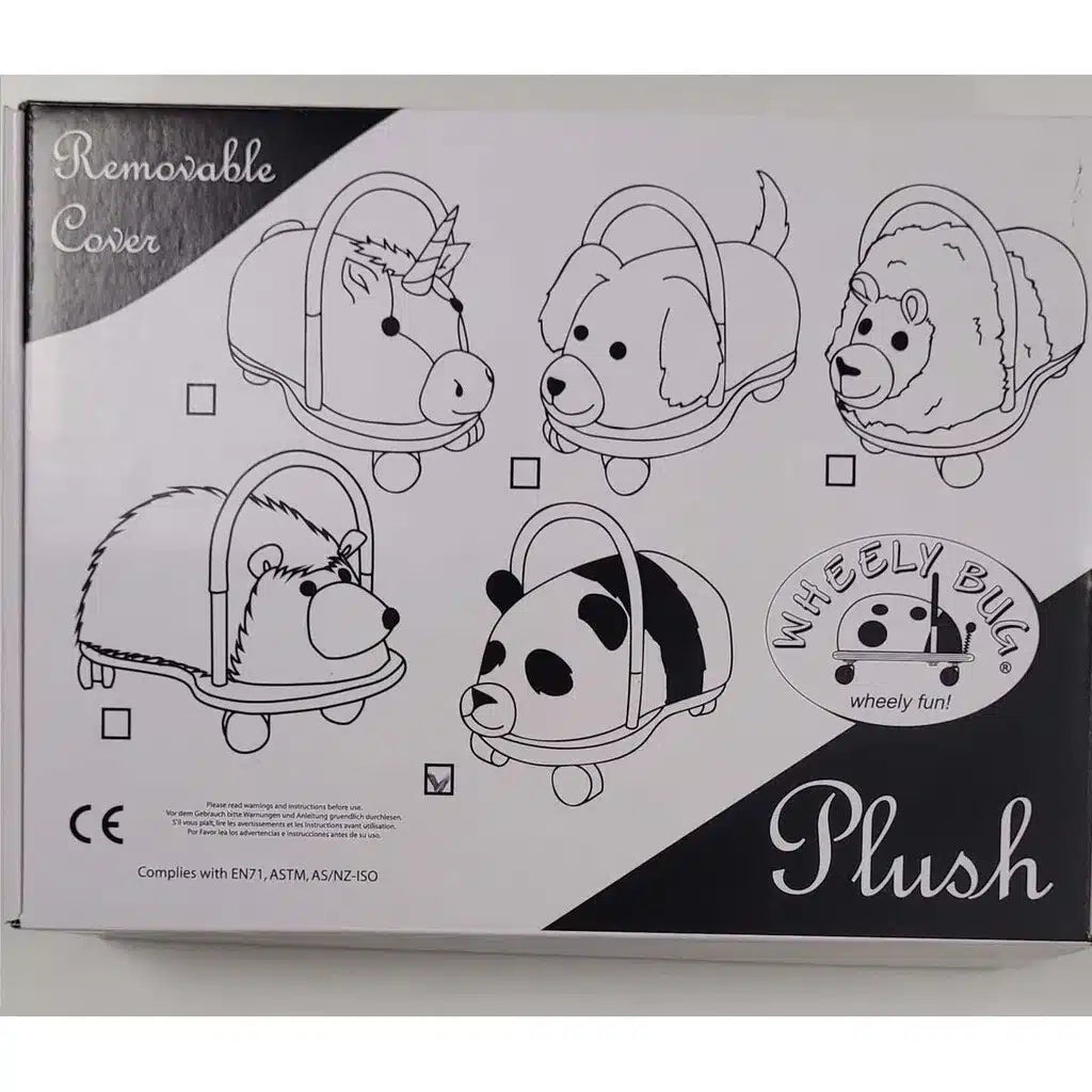 Wheely Bug Panda Plush Cover Small