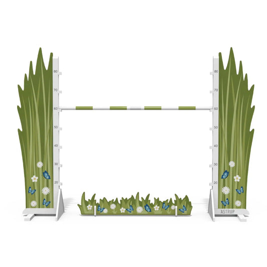 byASTRUP – Kæpheste spring blomstereng