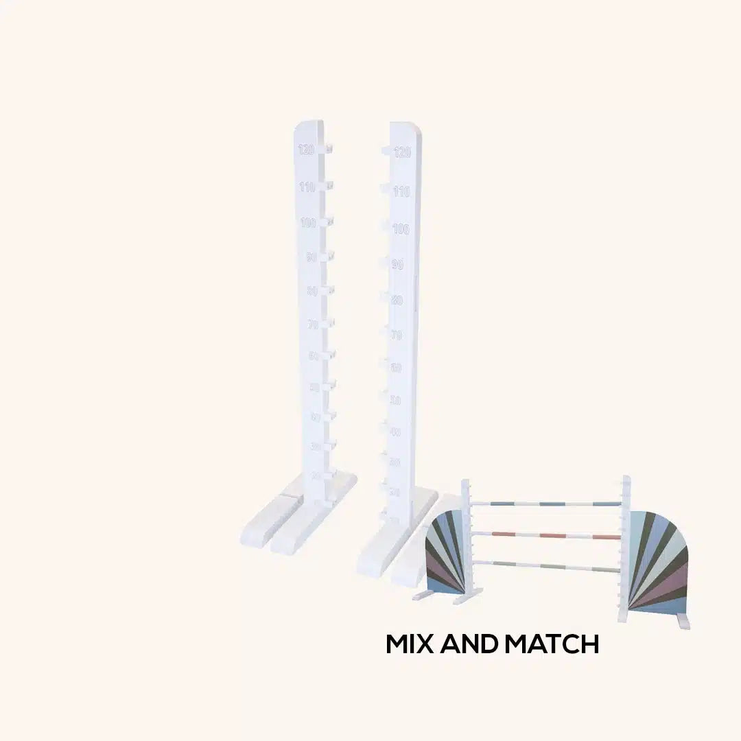 byASTRUP – Spring Grundmodul Hvid Kæpheste Springbane Base