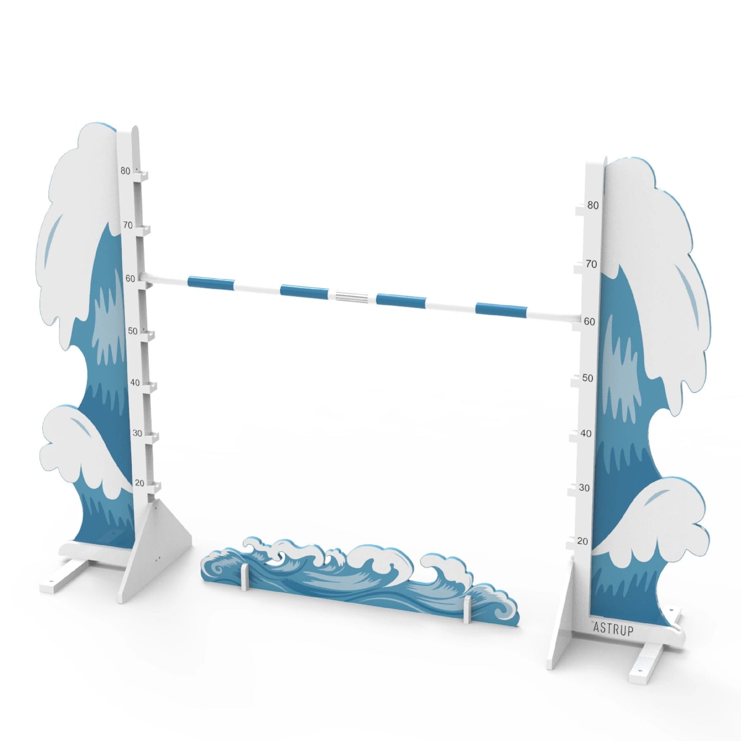 byASTRUP Kæpheste Spring – Bølge | Justerbart Spring til Hobbyhorsing & Aktiv Leg