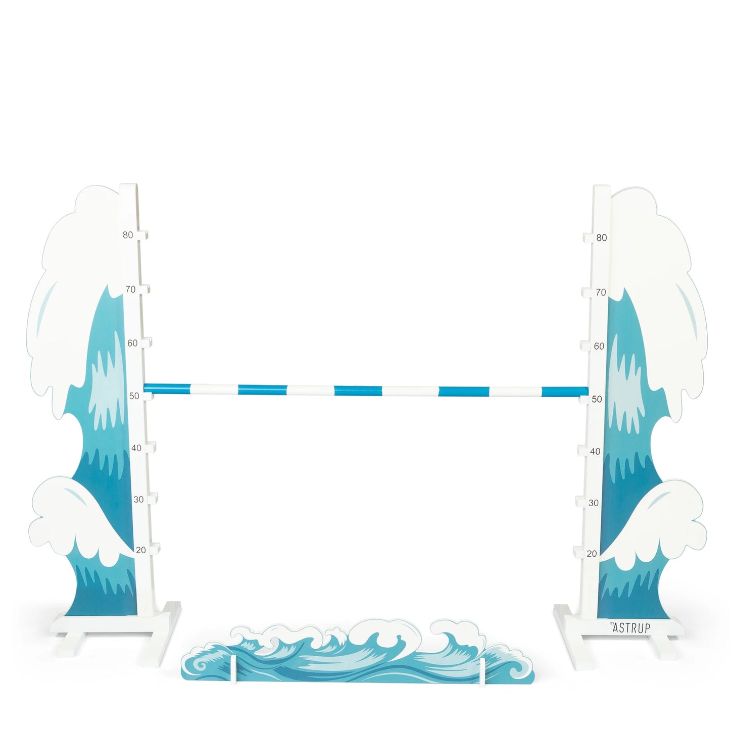 byASTRUP Kæpheste Spring – Bølge | Justerbart Spring til Hobbyhorsing & Aktiv Leg