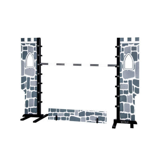 byASTRUP Kæpheste Spring – Ridderborg | Justerbar Træspring til Kæphesteleg