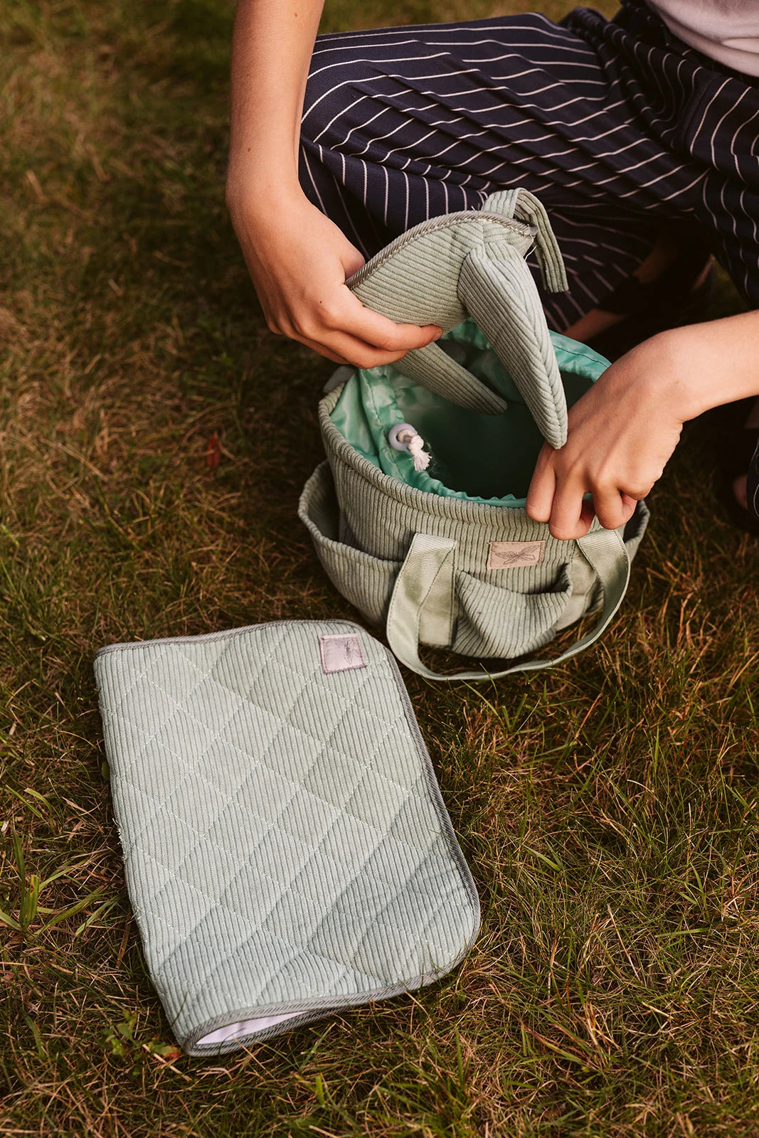 byASTRUP – Sadelunderlag og Hut, Grøn