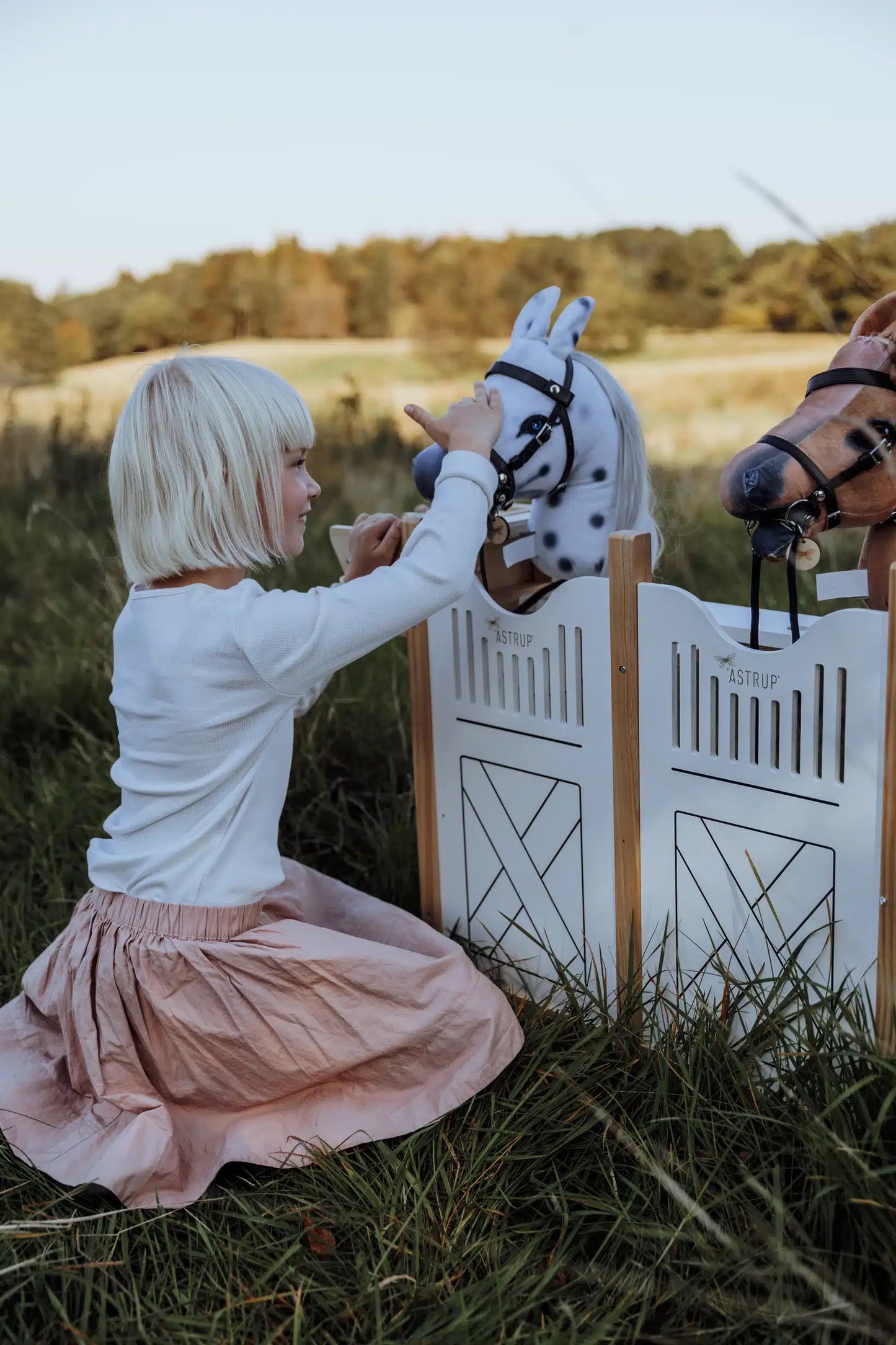 byAstrup - Hesteboks til kæpheste, 4 stk