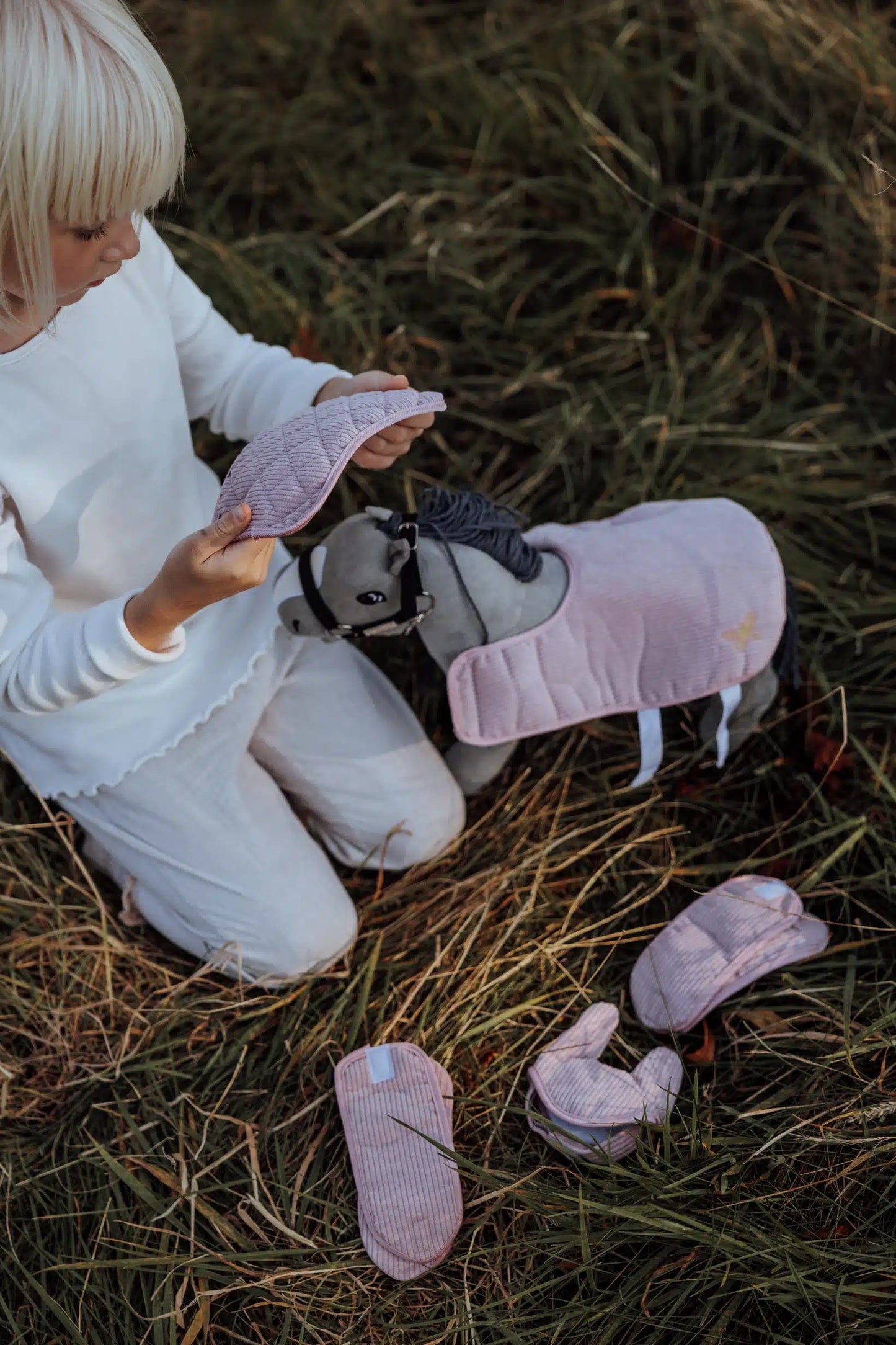 byAstrup - Blacky, sort hest 30 cm