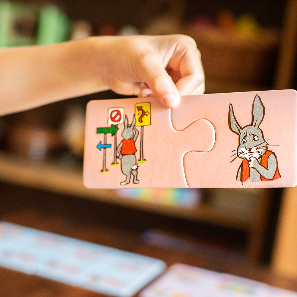 eeBoo - Leg & Lær puslespil - Læs ansigtsudtryk