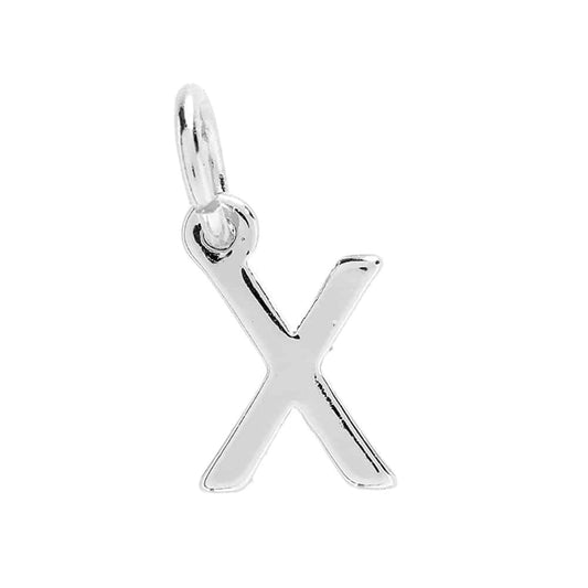 me&my BOX - Vedhaeng - Bogstav - X - Soelvbelagt 925