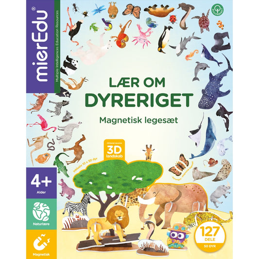 mierEdu - Magnetisk legesæt - Lær om dyreriget