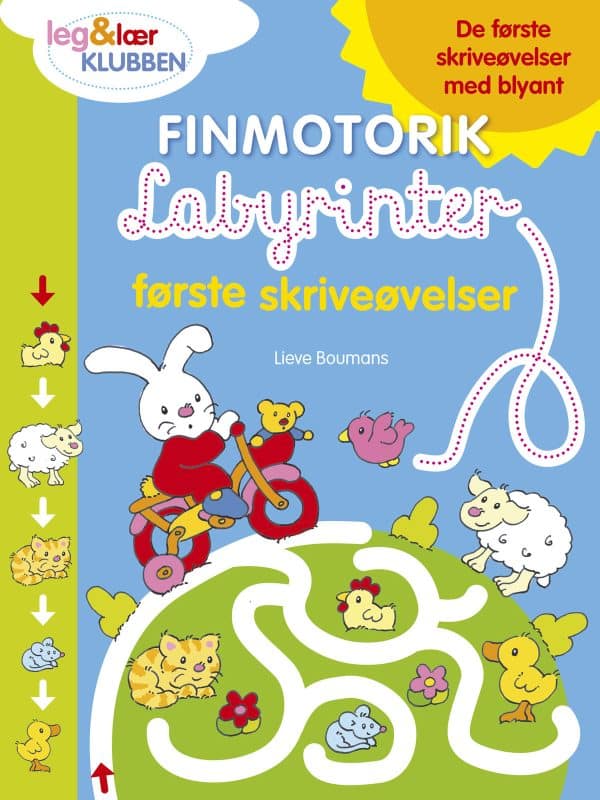 Finmotorik-labyrinter (kanin)