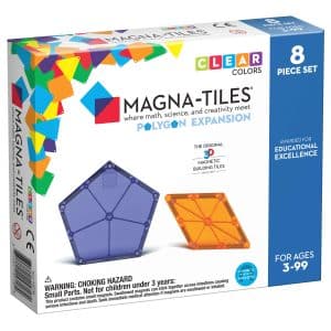 Magna-Tiles - 8 stk. Expansion set polygon