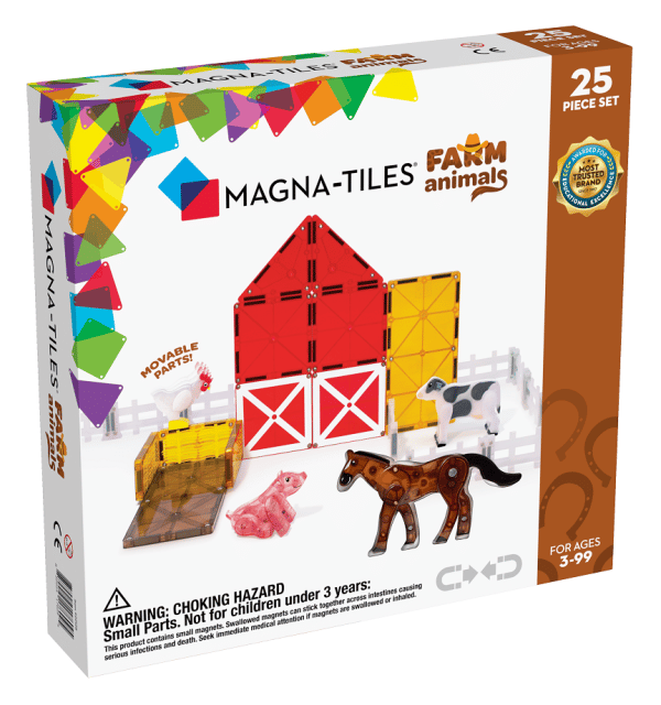 Magna-Tiles - Bondegård 25-stk