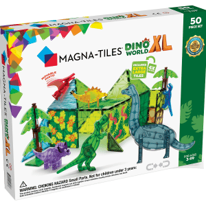 Magna-Tiles - Dino World XL 50-stk sæt