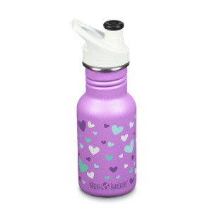 Klean Kanteen drikkedunk - Narrow 355ml (Sport cap) - Orchid Hearts