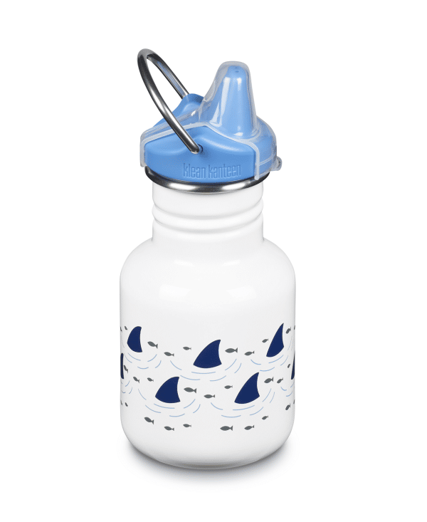 Klean Kanteen drikkedunk - Kid Classic 355ml (Sippy Cap) - Sharks