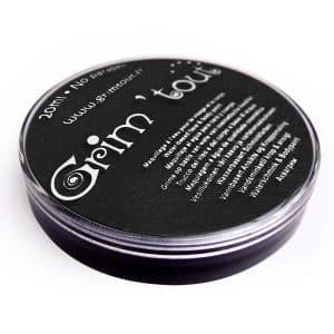 Grim'tout - Teatersminke 20ml - Sort