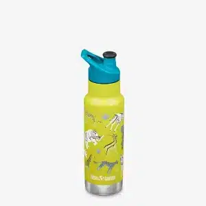 Insulated Kid Classic Narrow 355ml (w Sport Cap) Safari