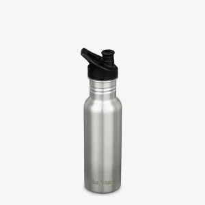 Classic Narrow 532ml (w Sport Cap) Brushed Stainless