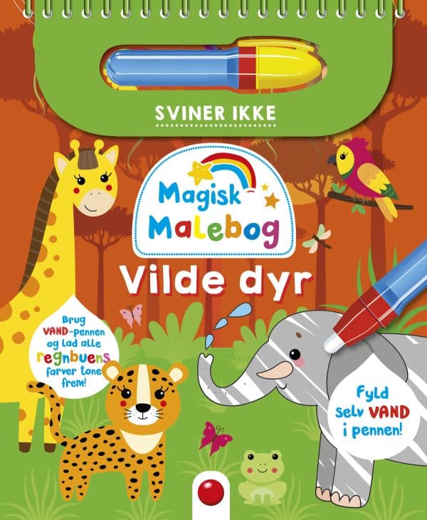 Magisk malebog Vilde dyr