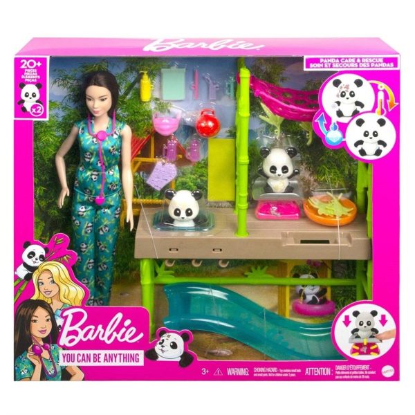 Barbie Career Panda Rescue Playset