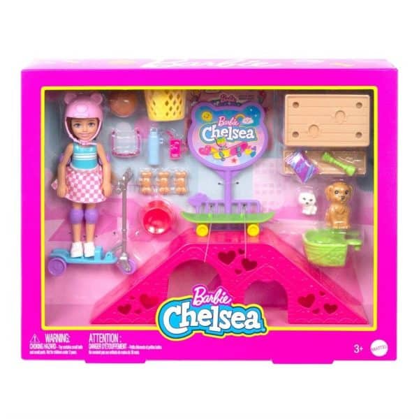 Barbie Chelsea Skatepark Playset