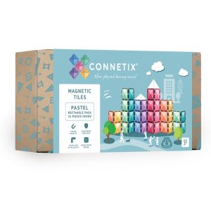 Connetix - 24 dele Pastel Rectangle Pack