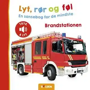 Lyt, rør og føl – En sansebog for de mindste – Brandstationen