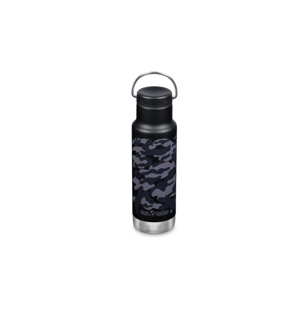 Insulated Classic Narrow 355ml (w Loop Cap) Black Camo